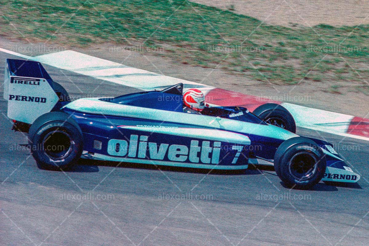 F1 1985 Nelson Piquet - Brabham BT54 - 19850108