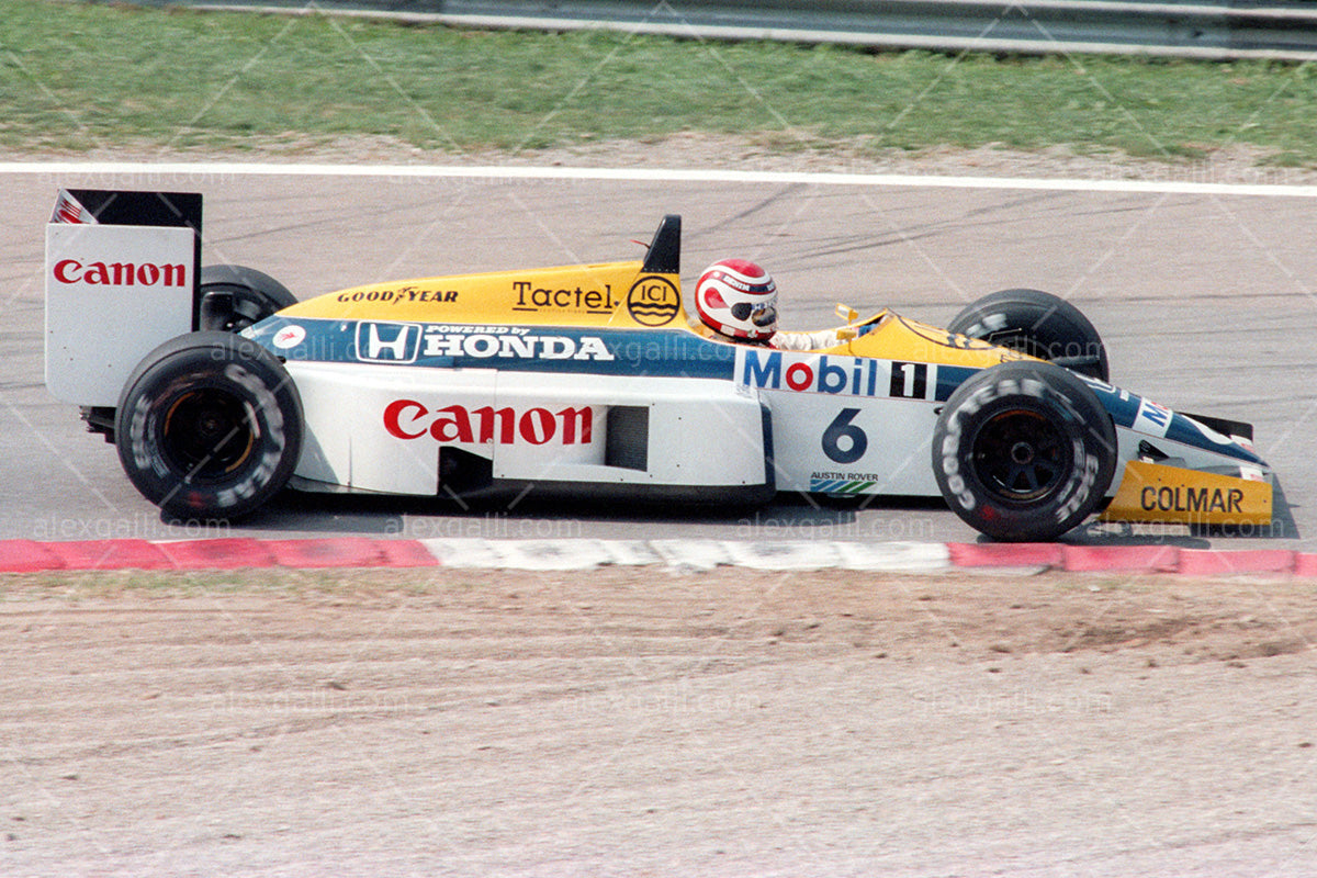 F1 1986 Nelson Piquet - Williams FW11 - 19860085