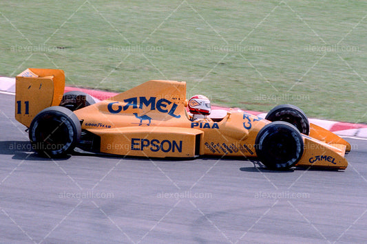 F1 1989 Nelson Piquet - Lotus 101 - 19890072