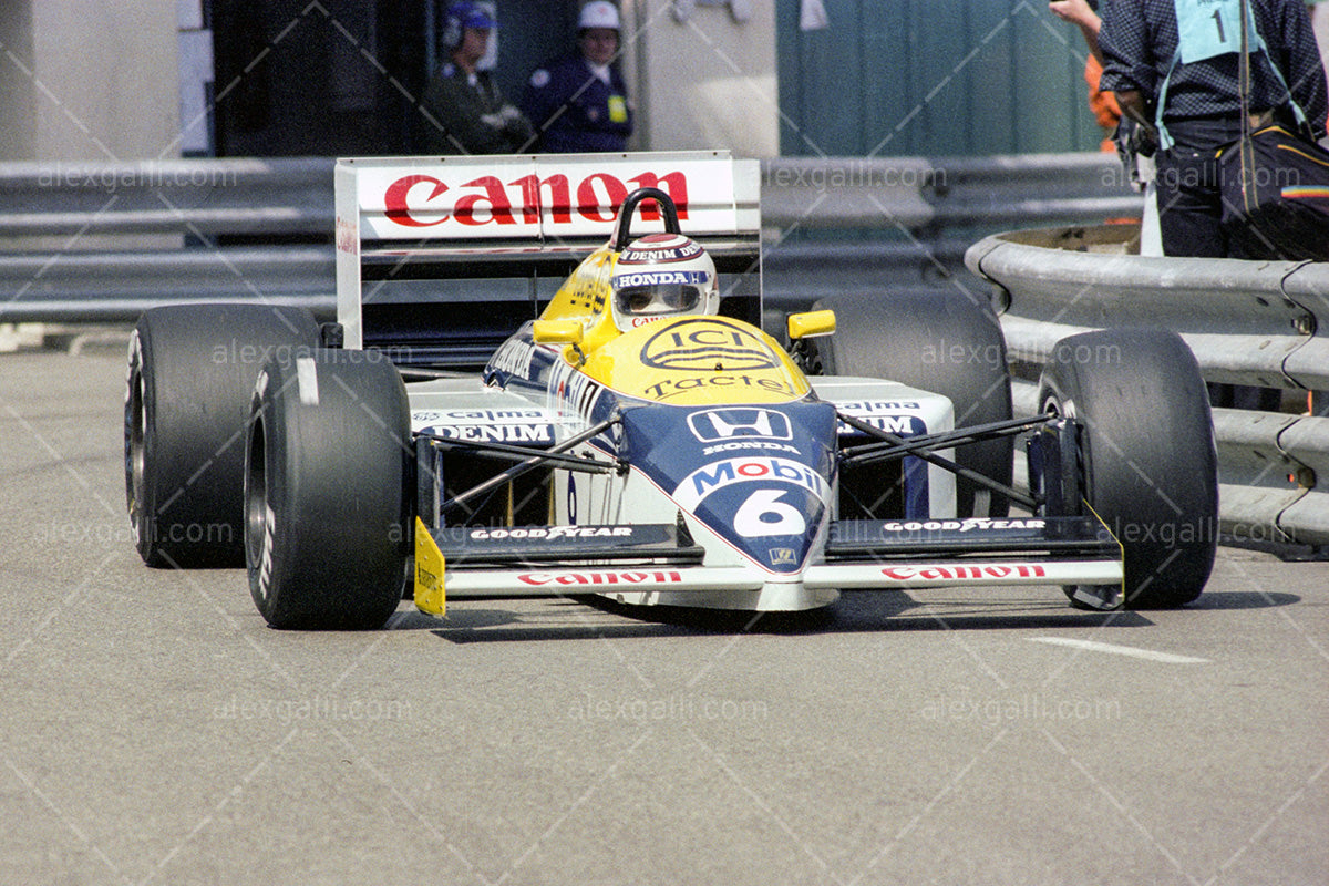 F1 1986 Nelson Piquet - Williams FW11 - 19860083