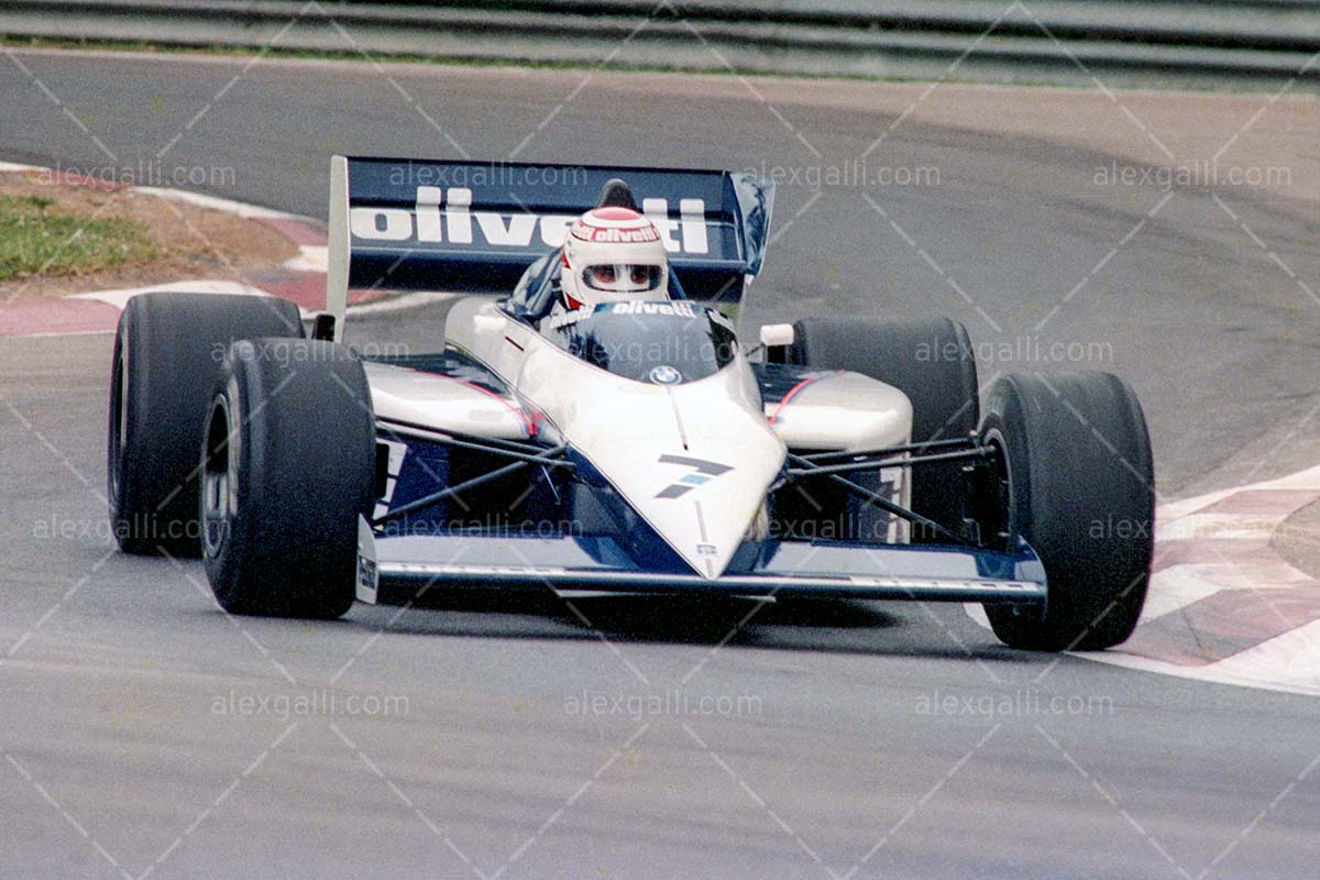 F1 1985 Nelson Piquet - Brabham BT54 - 19850109