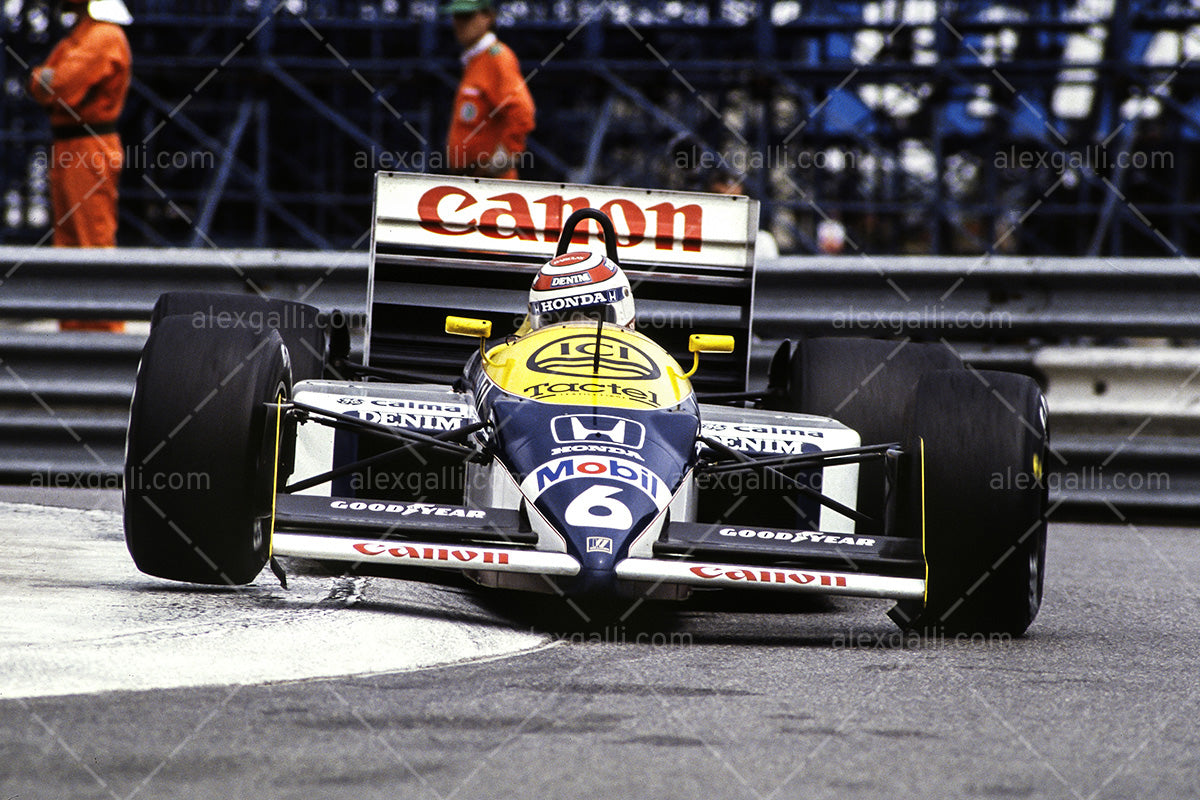 F1 1987 Nelson Piquet - Williams FW11B - 19870092