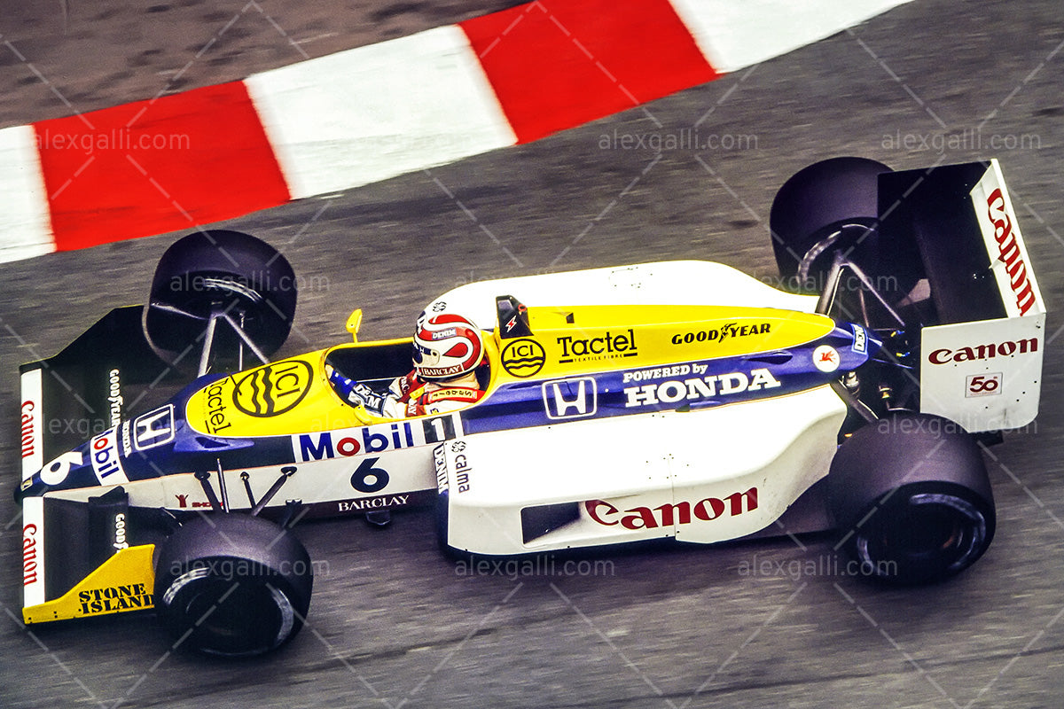 F1 1987 Nelson Piquet - Williams FW11B - 19870093