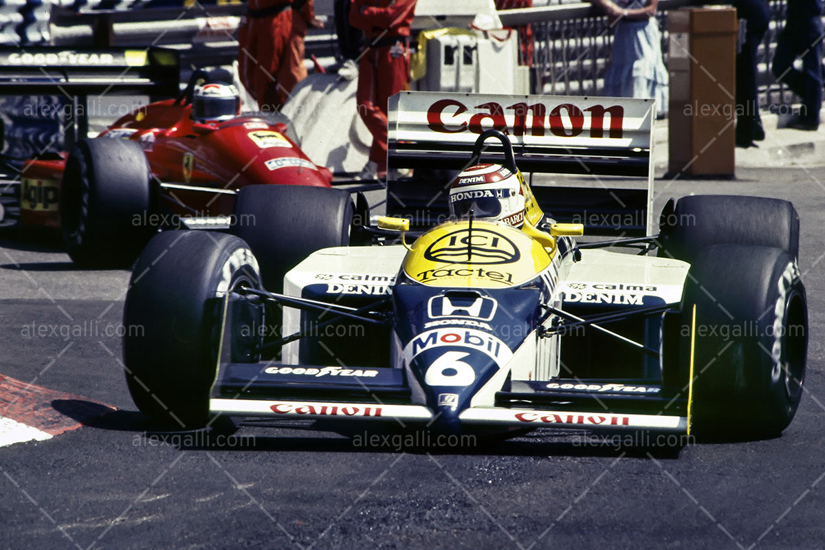 F1 1987 Nelson Piquet - Williams FW11B - 19870094