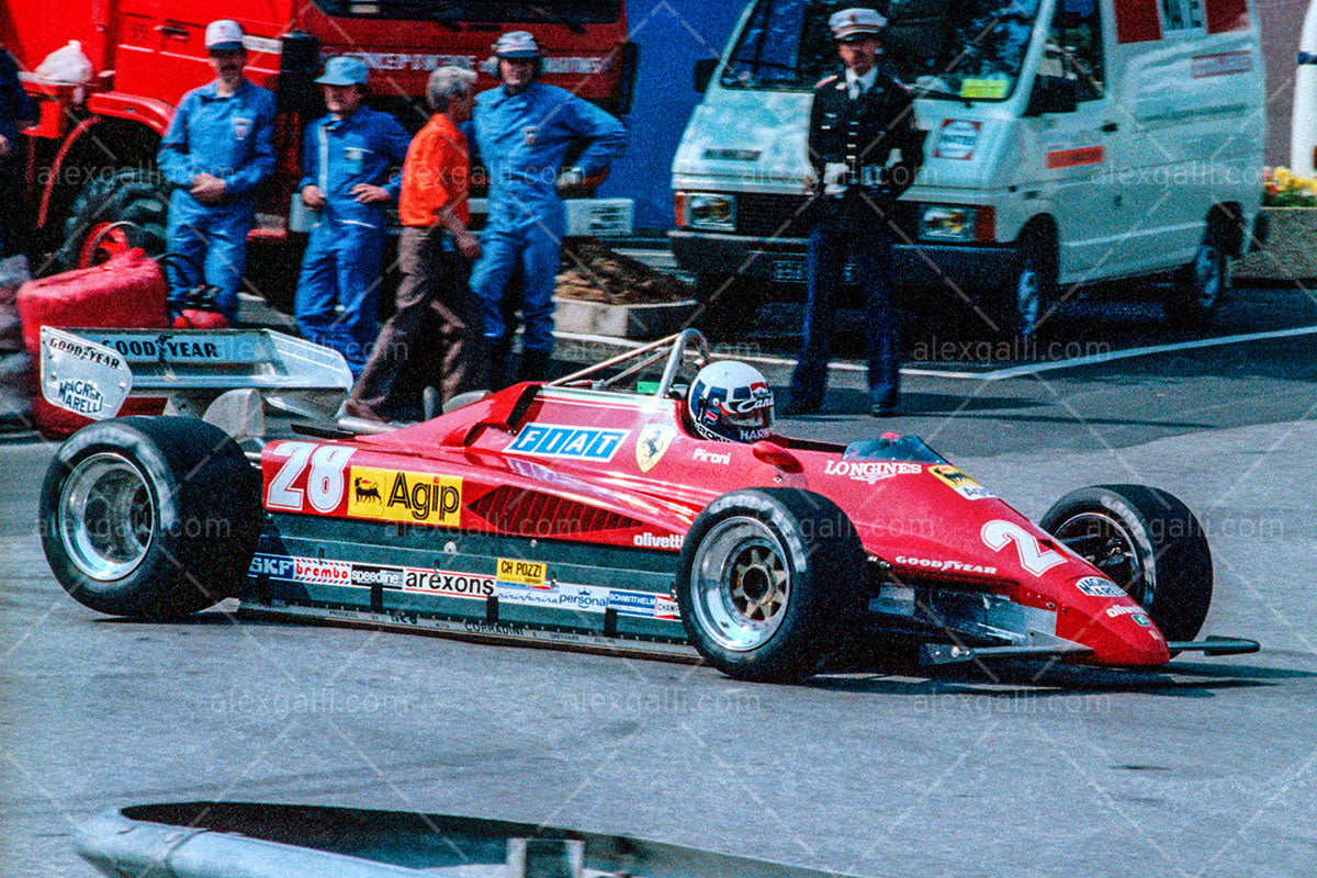 F1 1982 Didier Pironi - Ferrari 126 C2 - 19820064