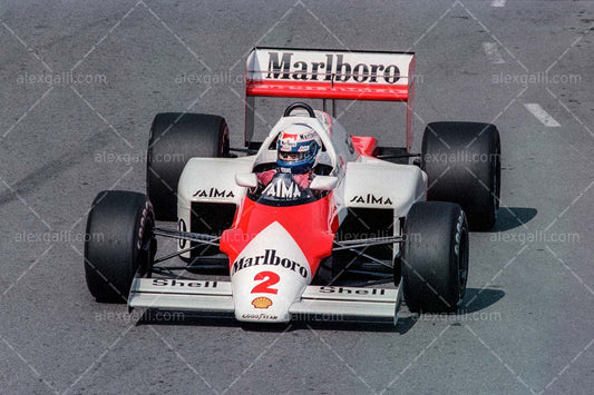 F1 1985 Alain Prost - McLaren MP4/2 - 19850114