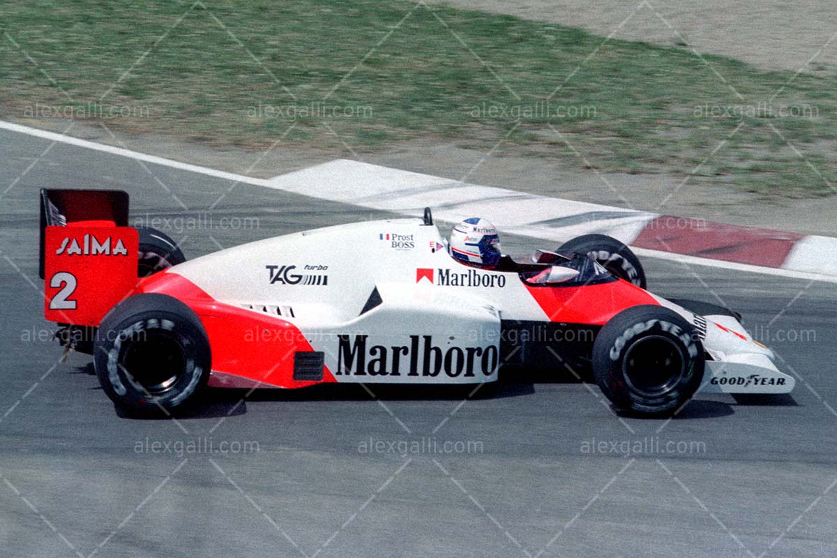 F1 1985 Alain Prost - McLaren MP4/2 - 19850117