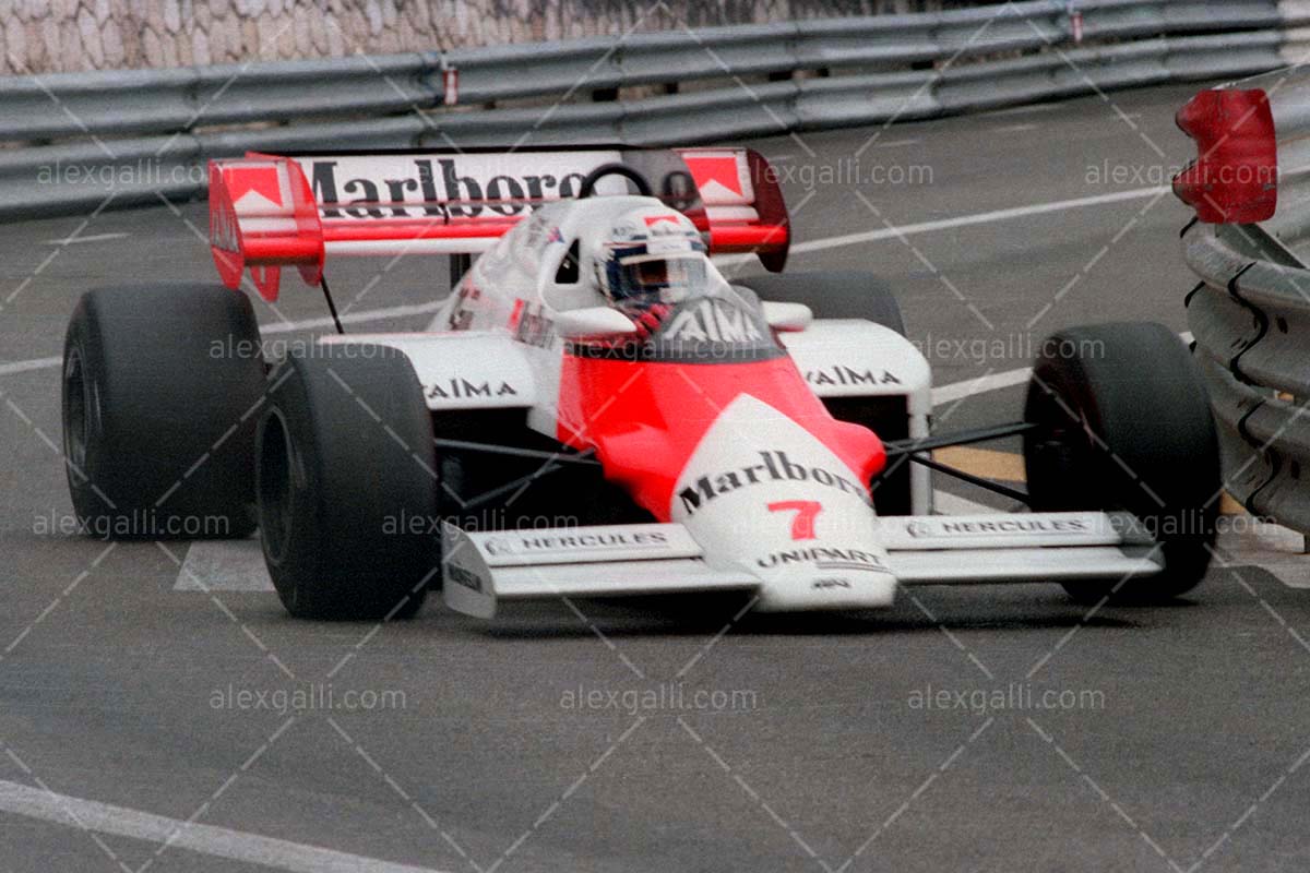 F1 1984 Alain Prost - McLaren MP4/2 - 19840078