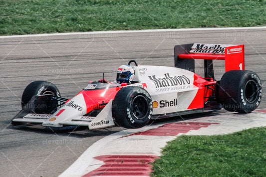 F1 1987 Alain Prost - McLaren MP4/3 - 19870100