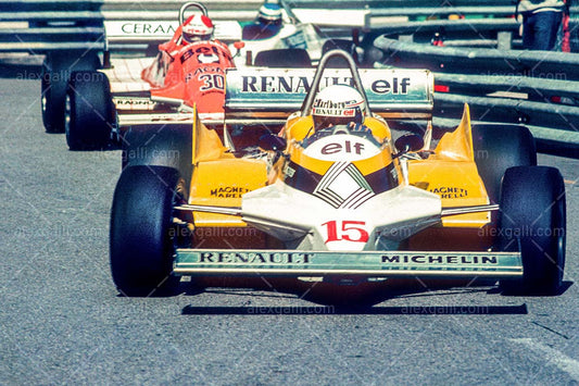 F1 1981 Alain Prost - Renault RE30 - 19810040