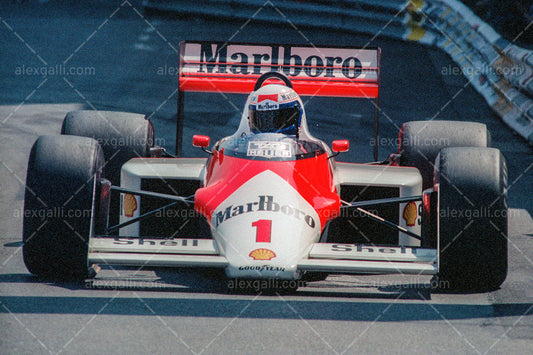 F1 1987 Alain Prost - McLaren MP4/3 - 19870101
