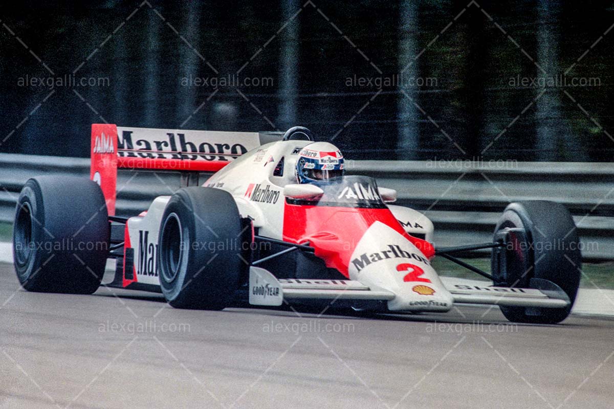 F1 1985 Alain Prost - McLaren MP4/2 - 19850121