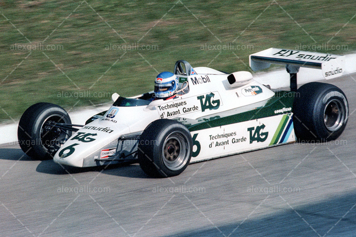 F1 1982 Keke Rosberg - Williams FW08 - 19820074