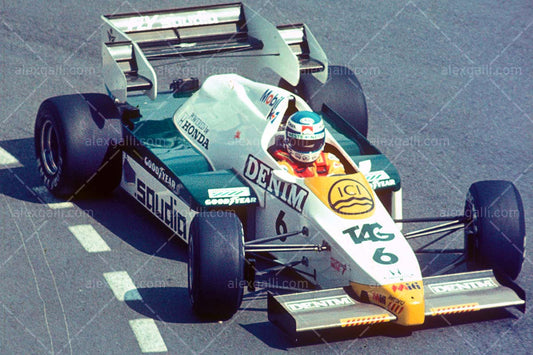 F1 1984 Keke Rosberg - Williams FW09 - 19840098