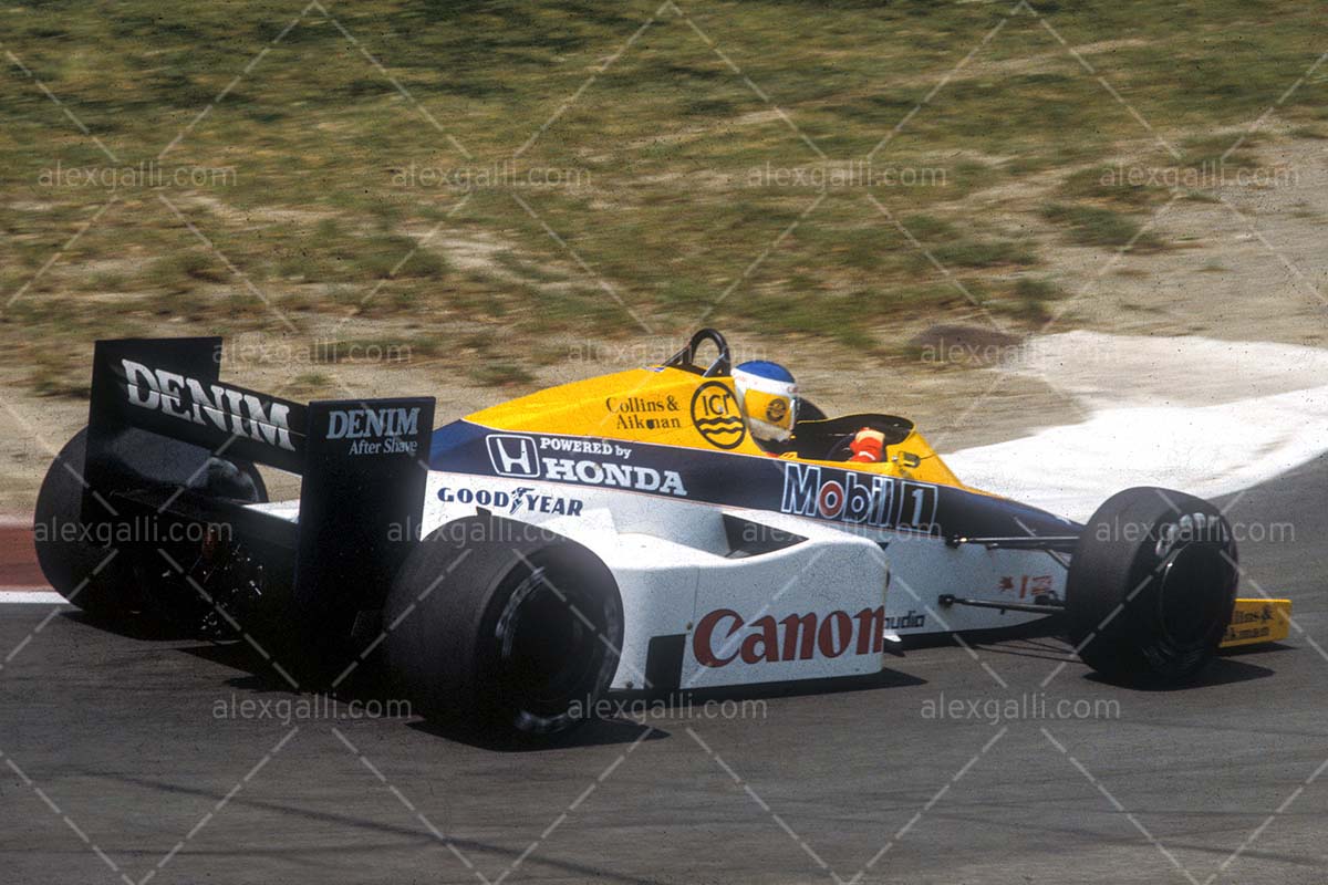 F1 1985 Keke Rosberg - Williams FW10 - 19850127