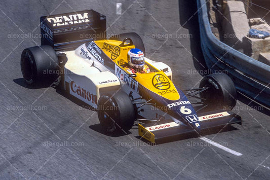 F1 1985 Keke Rosberg - Williams FW10 - 19850125