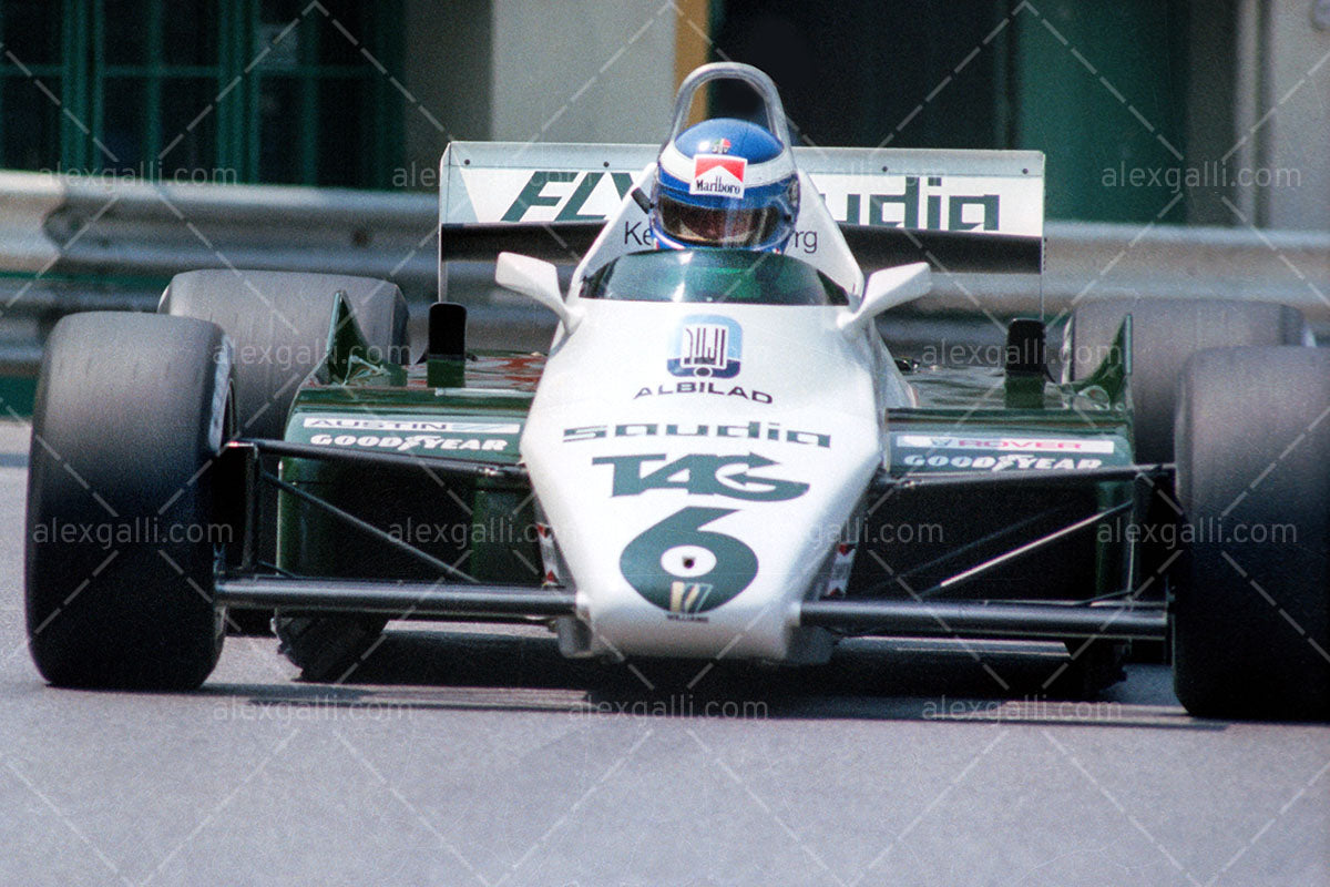 F1 1982 Keke Rosberg - Williams FW08 - 19820072
