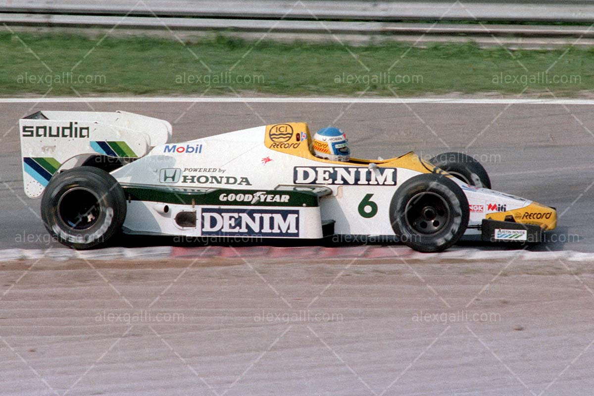 F1 1984 Keke Rosberg - Williams FW09 - 19840086
