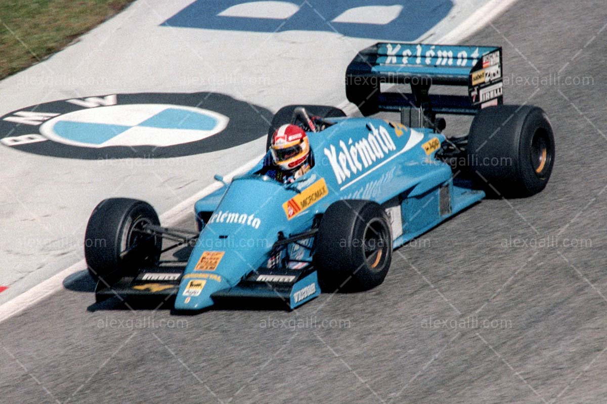 F1 1985 Huub Rothengatter - Osella FA1F - 19850129