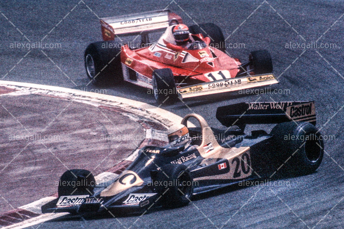 F1 1977 Jody Scheckter - Wolf WR2 - 19770068