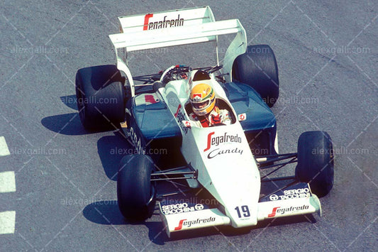 F1 1984 Ayrton Senna - Toleman TG184 - 19840092