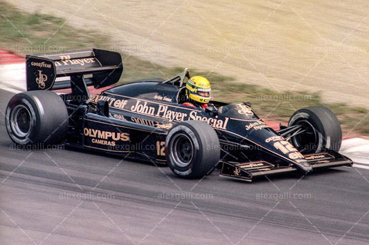 F1 1985 Ayrton Senna - Lotus 97T - 19850132