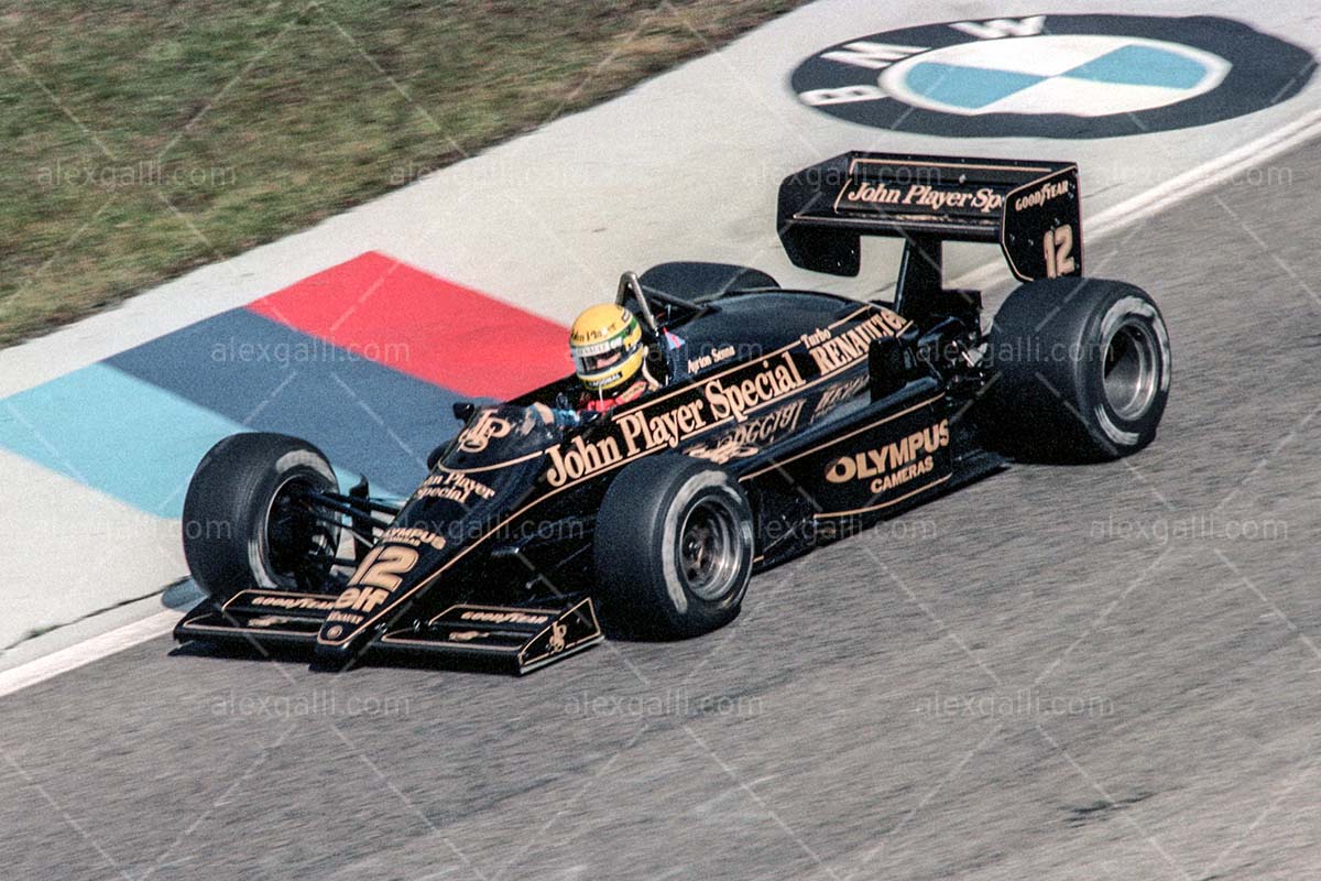 F1 1985 Ayrton Senna - Lotus 97T - 19850145