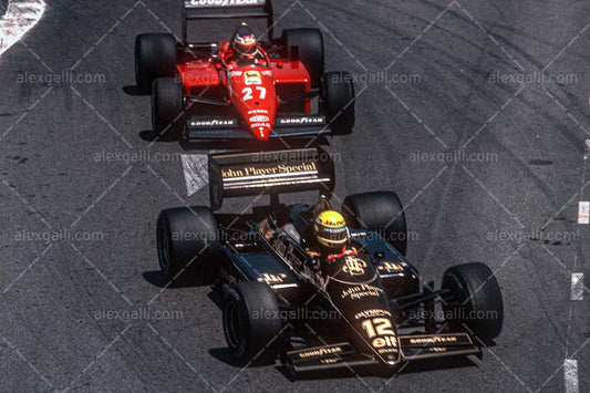 F1 1985 Ayrton Senna - Lotus 97T - 19850143