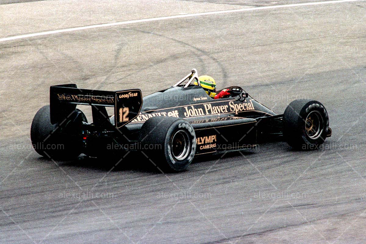 F1 1985 Ayrton Senna - Lotus 97T - 19850134