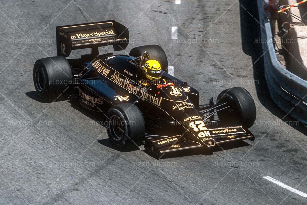 F1 1985 Ayrton Senna - Lotus 97T - 19850144