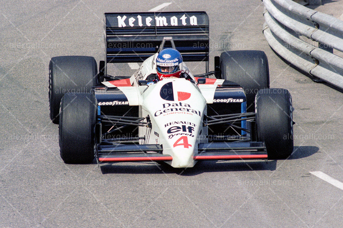 F1 1986 Philipp Streiff - Tyrrell 015 - 19860124