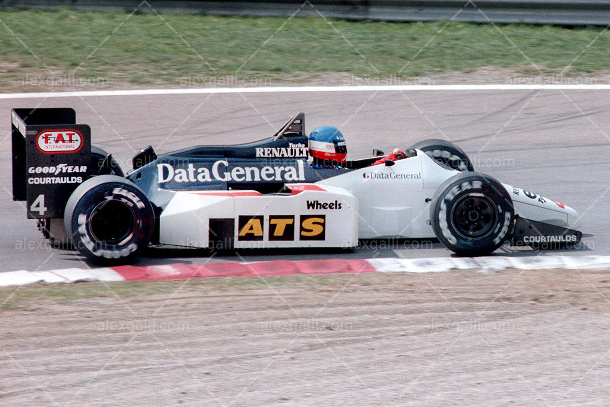 F1 1986 Philipp Streiff - Tyrrell 015 - 19860125