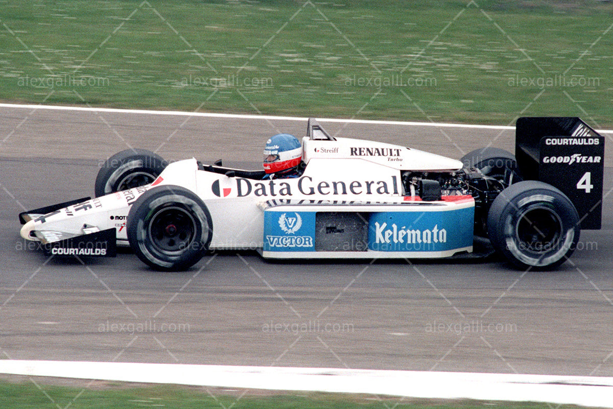 F1 1986 Philipp Streiff - Tyrrell 015 - 19860128