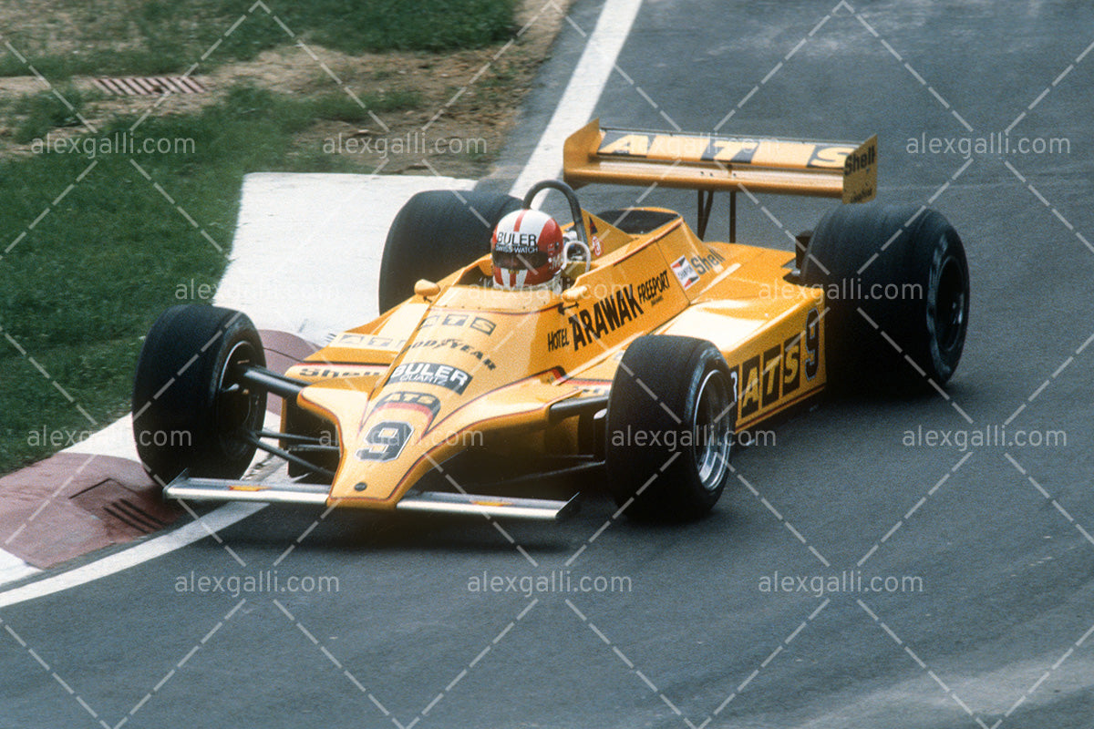 F1 1980 Marc Surer - ATS D3 - 19800018