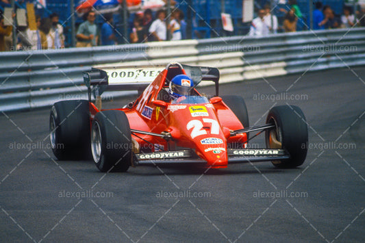F1 1983 Patrick Tambay - Ferrari 126C - 19830049