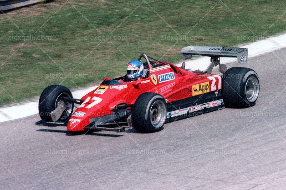 F1 1982 Patrick Tambay - Ferrari 126 C2 - 19820079