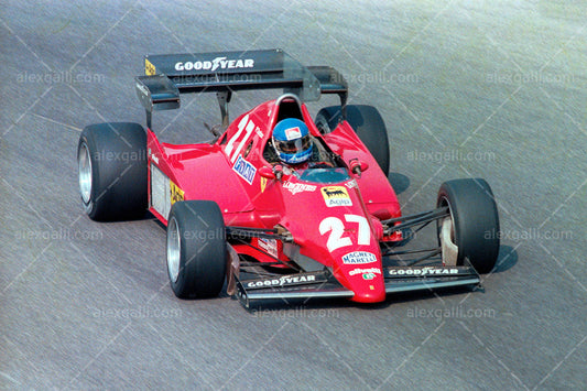 F1 1983 Patrick Tambay - Ferrari 126C - 19830050