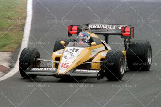 F1 1984 Patrick Tambay - Renault RE50 - 19840101