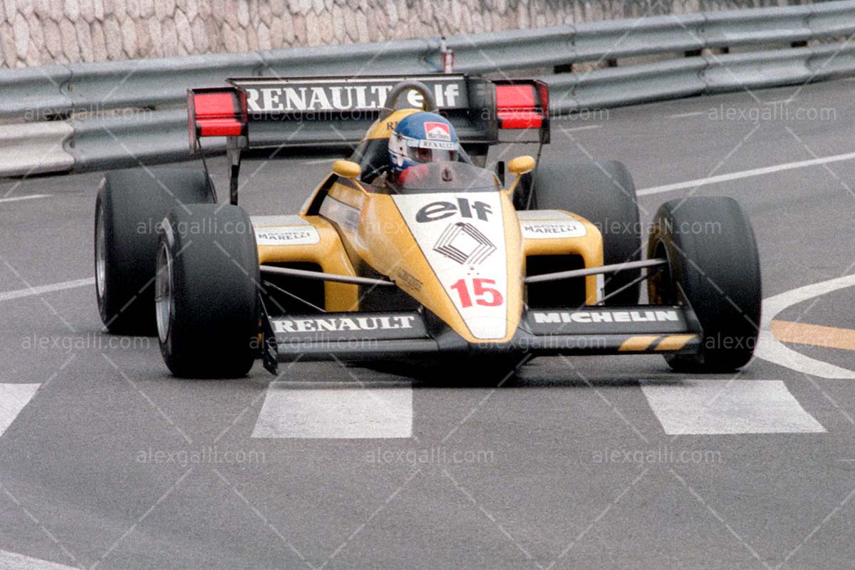 F1 1984 Patrick Tambay - Renault RE50 - 19840100
