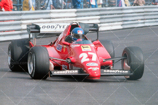 F1 1983 Patrick Tambay - Ferrari 126C - 19830047