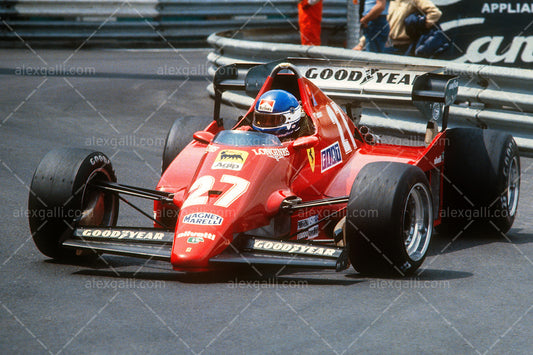 F1 1983 Patrick Tambay - Ferrari 126C - 19830048