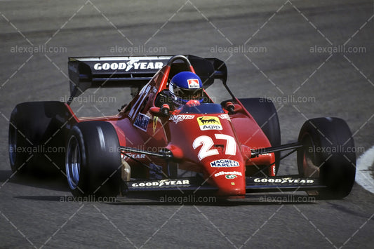 F1 1983 Patrick Tambay - Ferrari 126C - 19830052