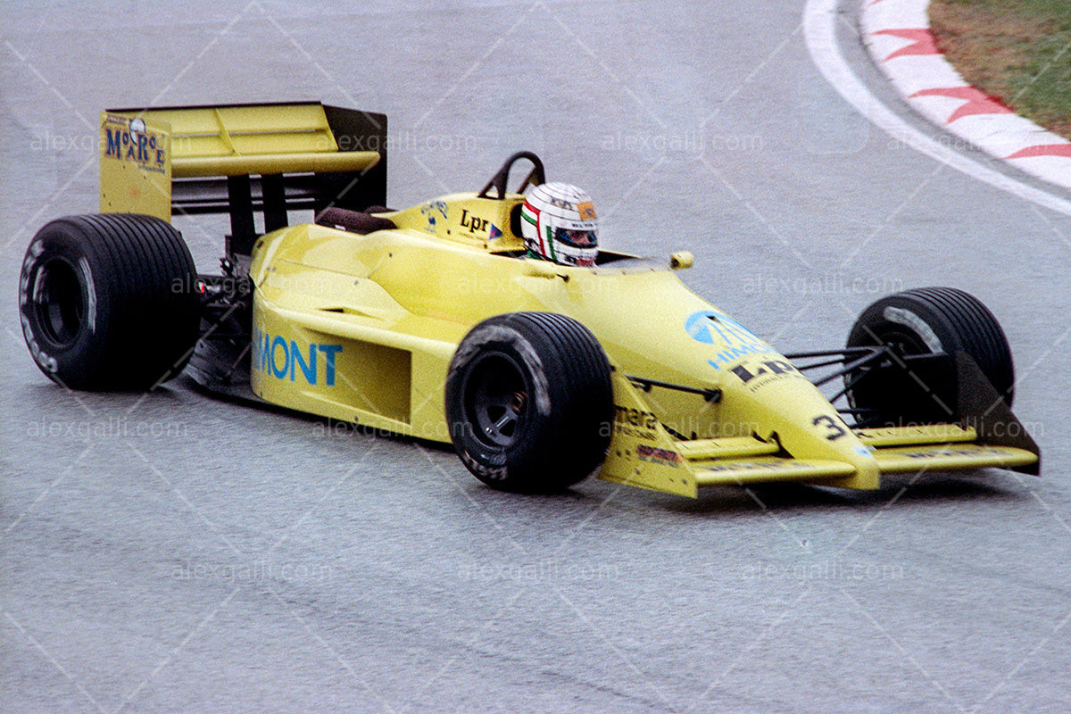 F1 1988 Gabriele Tarquini - Coloni FC188 - 19880068