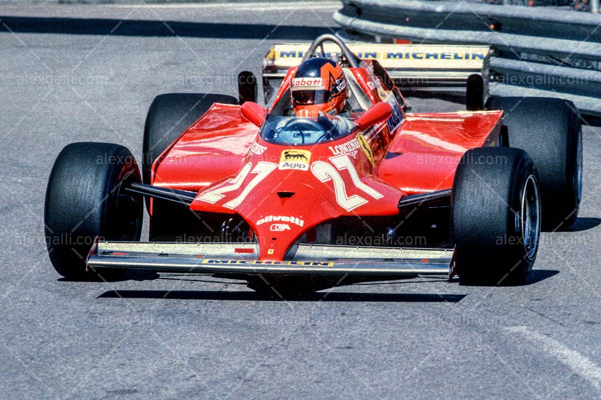 F1 1981 Gilles Villeneuve - Ferrari 126CK - 19810051