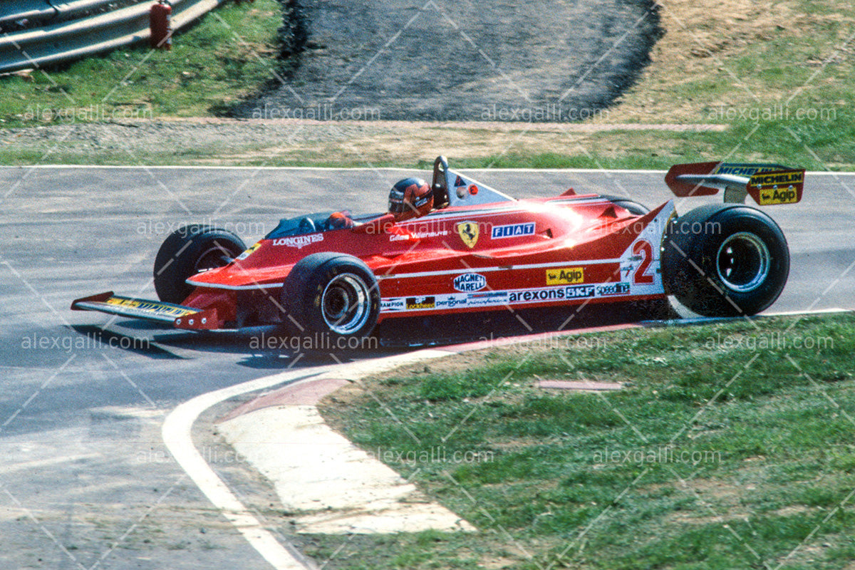 F1 1980 Gilles Villeneuve - Ferrari 312 T5 - 19800019