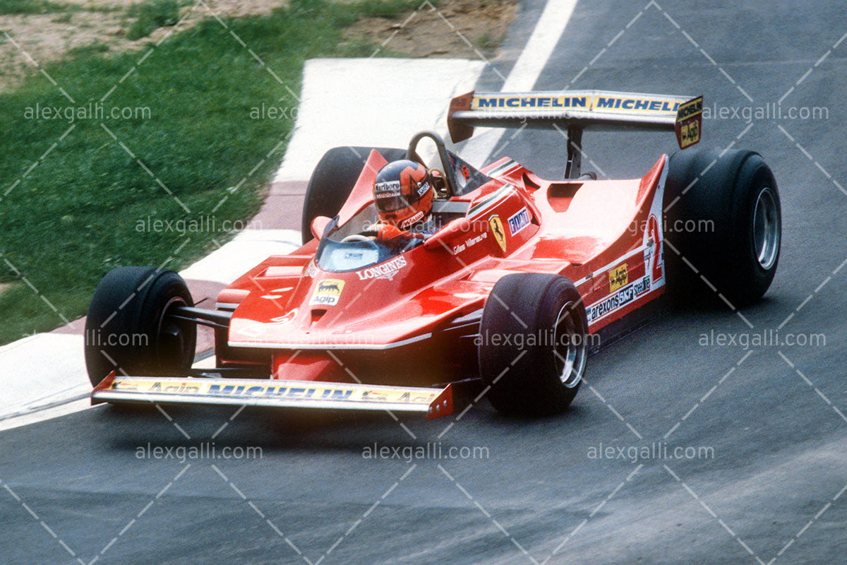 F1 1980 Gilles Villeneuve - Ferrari 312 T5 - 19800020