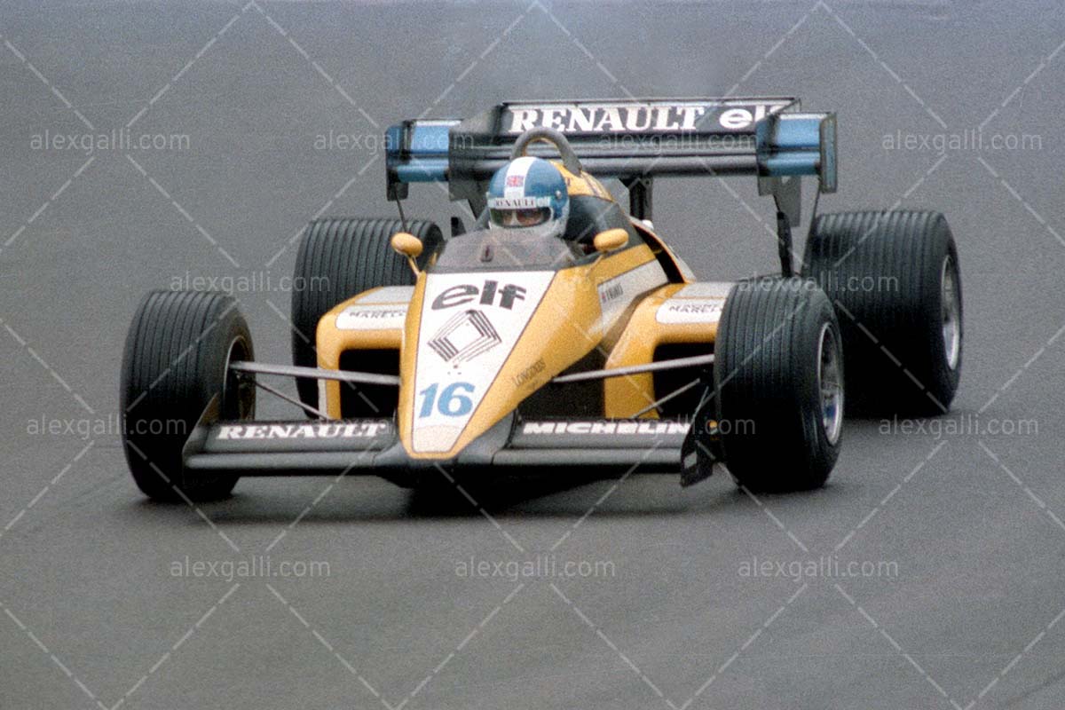 F1 1984 Derek Warwick - Renault RE50 - 19840105
