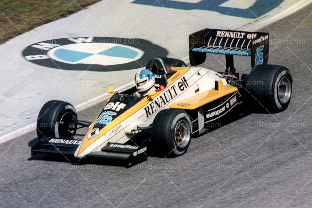 F1 1985 Derek Warwick - Renault RE60 - 19850158