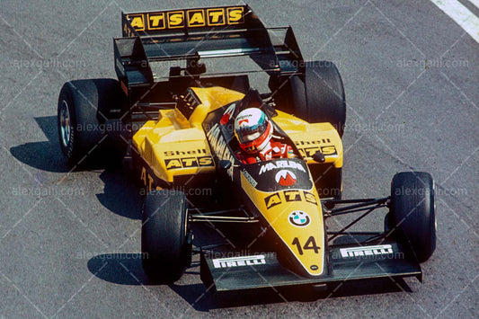 F1 1984 Manfred Winklehock - ATS D7 - 19840110