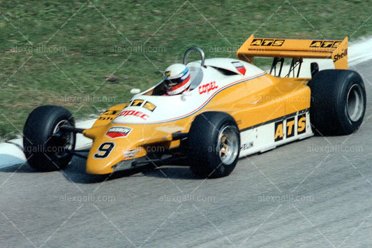 F1 1982 Manfred Winkelhock - ATS D5 - 19820092
